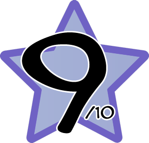 9/10 star rating