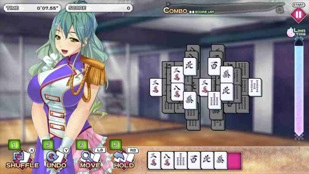 a mahjong tile screen