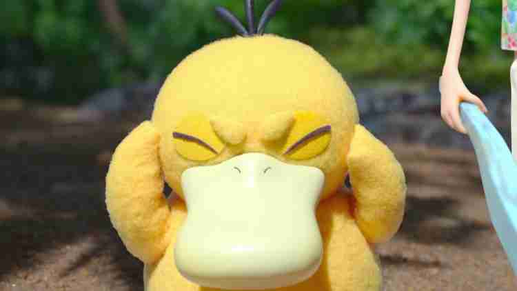 a Psyduck with a bad headache