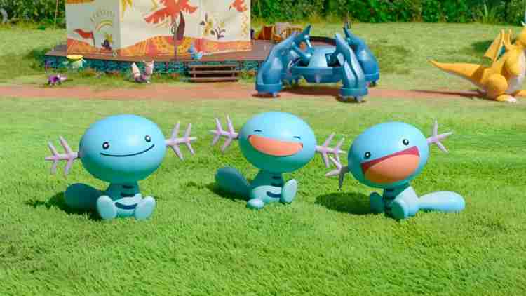 a group of happy Wooper