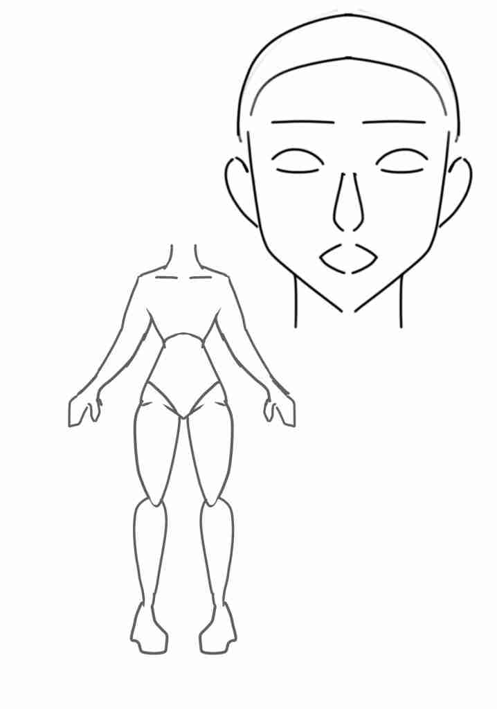 body base with face