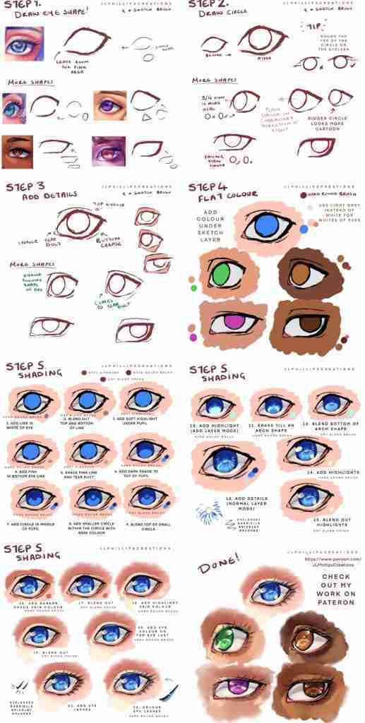 eye tutorial