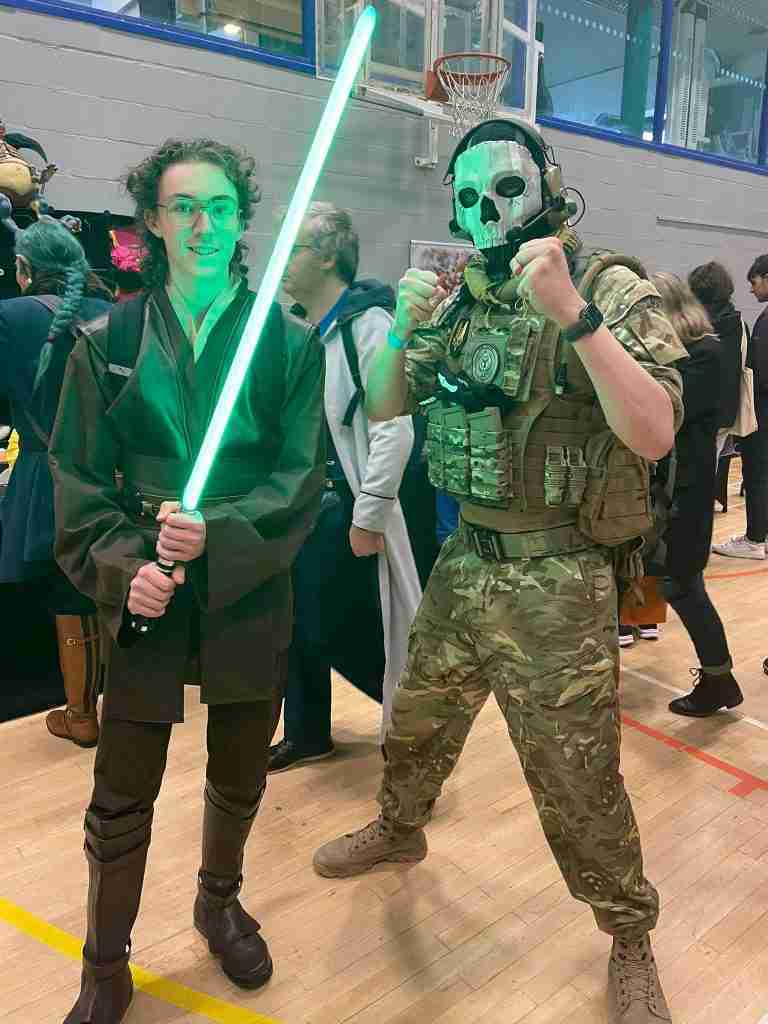 Anakin Skywalker and Ghost from Call of Duty