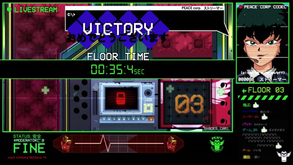 I cleared Floor 3 in 35.4 seconds.