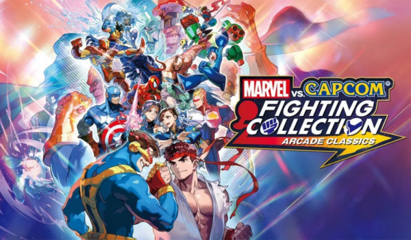 Cover for Marvel vs Capcom fighting collection