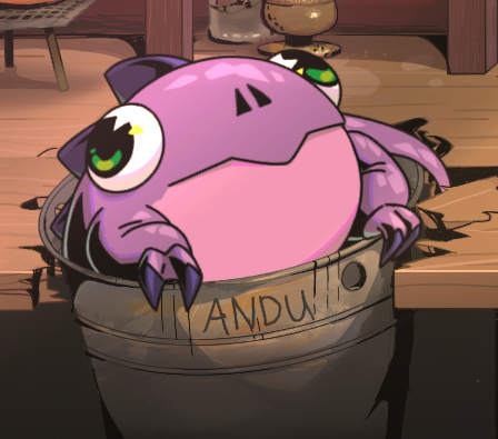 tavern talk - Your sweet companion Andu, that cleans up the wrong drinks