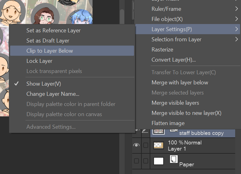 Tutorial Overlays - where to find the layer settings