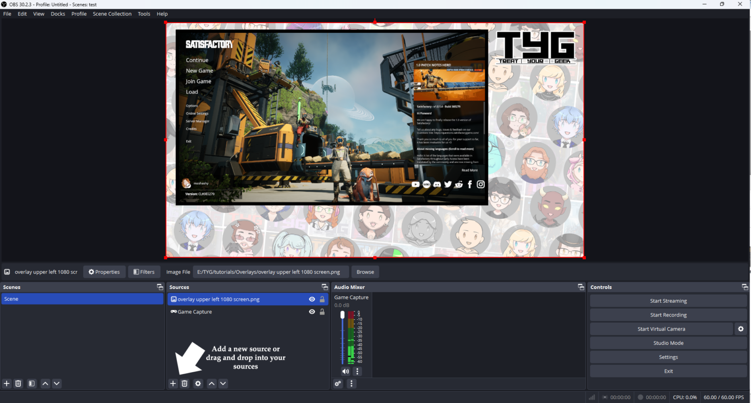 How to make overlays tutorial treat your geek