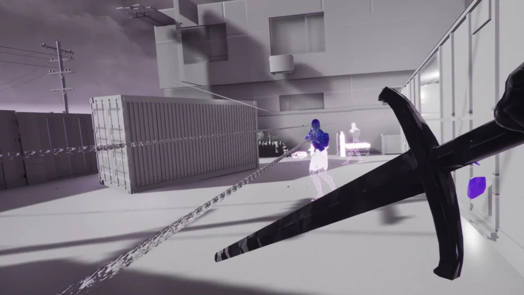 cold vr deflecting bullets with a sword