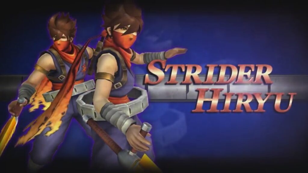 Strider Hiryu in Monster Hunter Generations