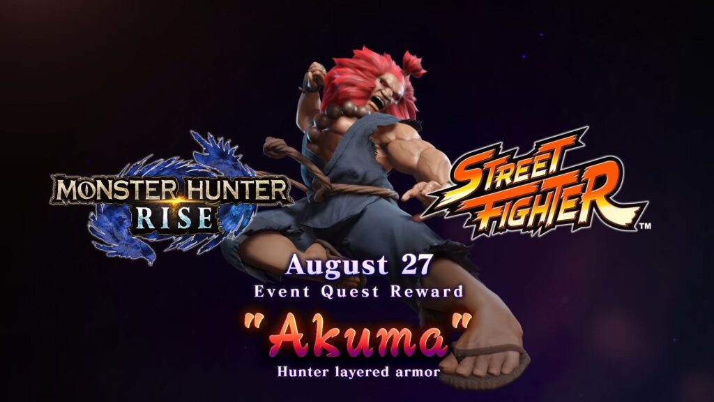 Akuma costume for Monster Hunter Rise