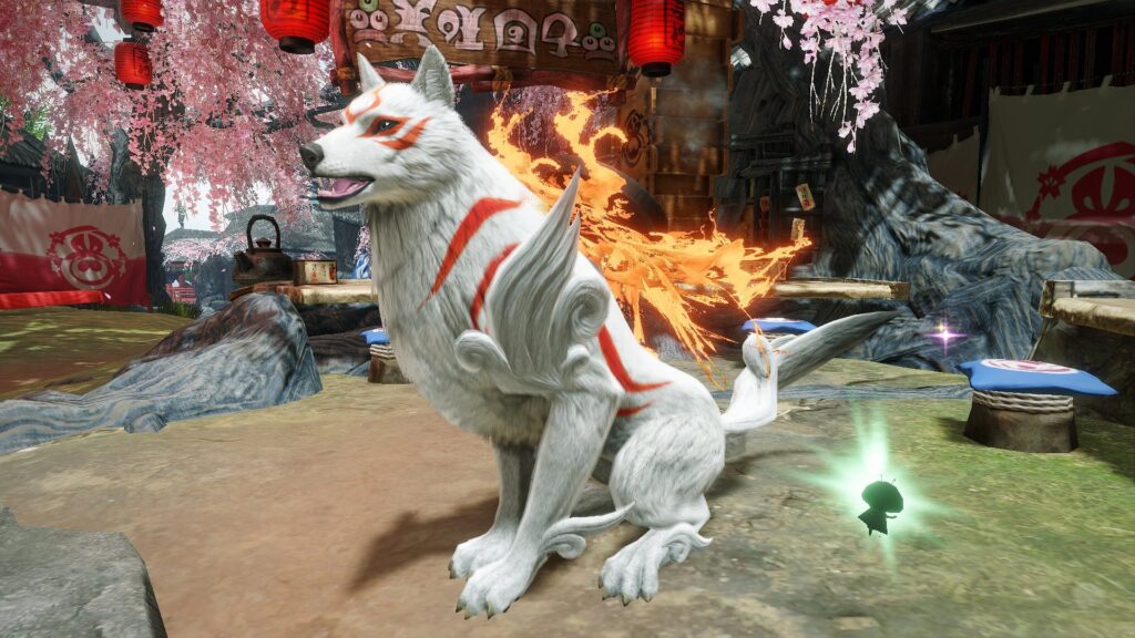Amaterasu and Issen for Monster Hunter Rise