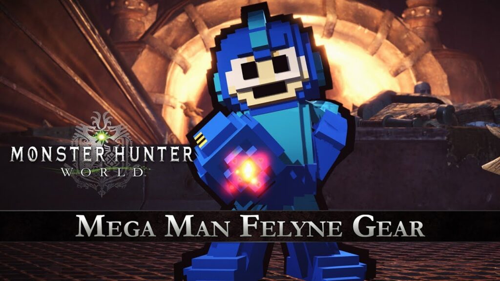 Mega Man Palico for Monster Hunter World