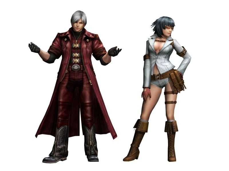 Dante and Lady for Monster Hunter Frontier