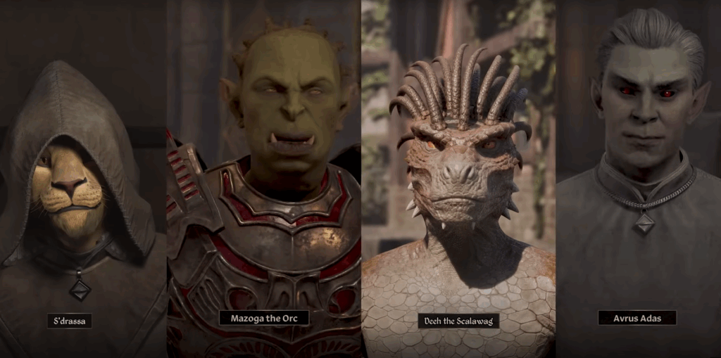 Oblivion - An example of many new faces of the new races