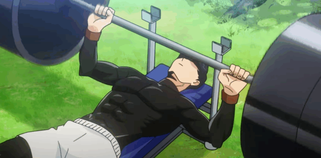 Mashle - pumping iron