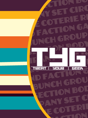 tyg logo with text behind
