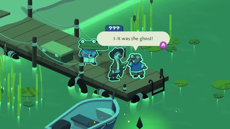 As Eugene and Freddy explore the camp area, they run into a beaver boy named Tobi, whom claims to have seen a ghost.
