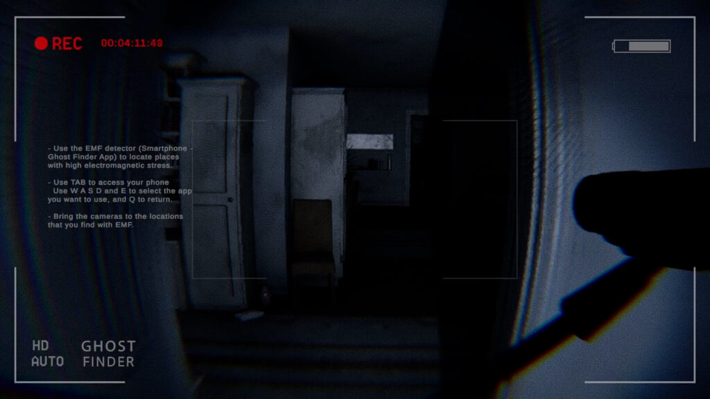 shot of the game with objective details on the left