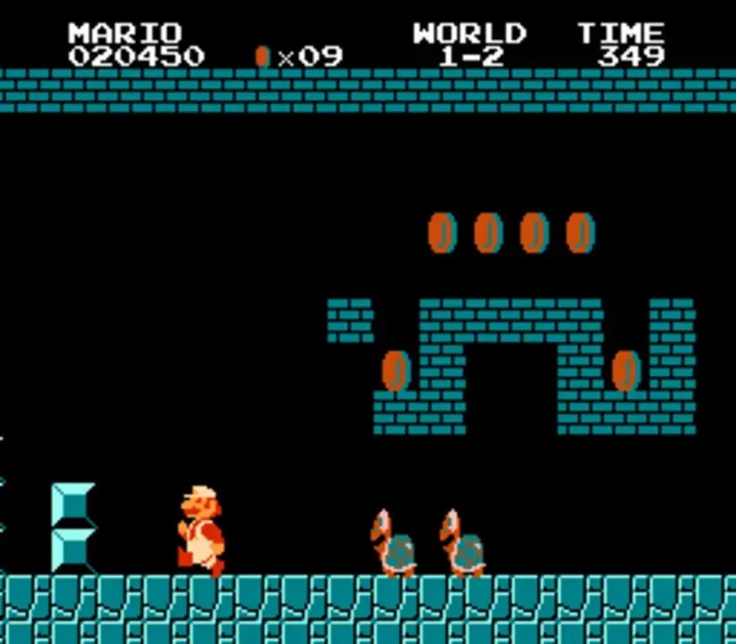 games - Super Mario Bros world 1-2