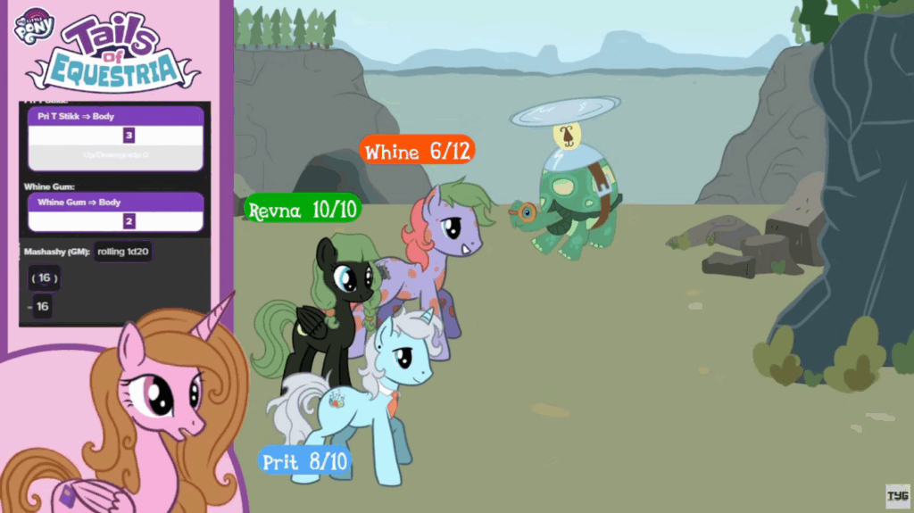 TYG MLP tales of equestria screen shot