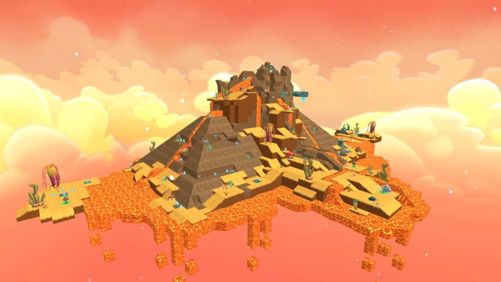 Squishies: level looking like a volcano
