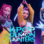 Title card for K-Pop Demon Hunters