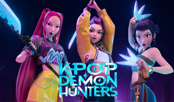 Title card for K-Pop Demon Hunters