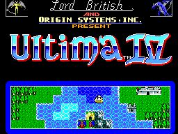 games - ultima iv home screen