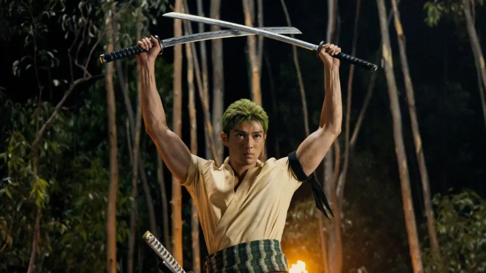 Roronoa Zoro played by Mackenyu - One Piece Netflix