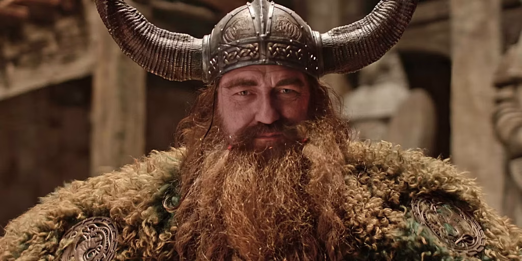 Stoick the Vast, Chief of Berk
Stoick is played by Gerard Butler - How to Train Your Dragon