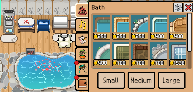 Maltese’s Fluffy Onsen - list of baths to purchase