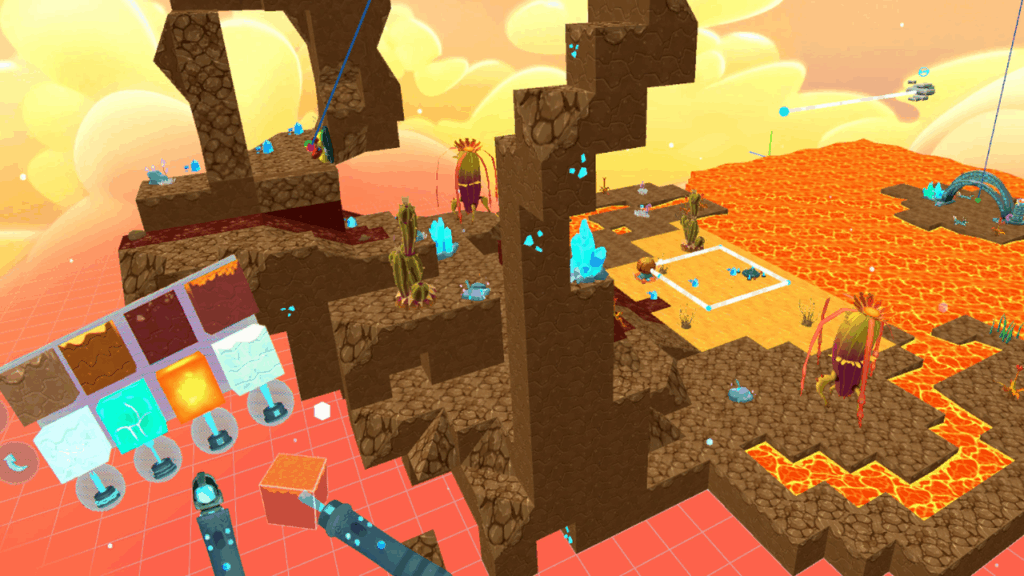 Squishies: A lava level in the level editor