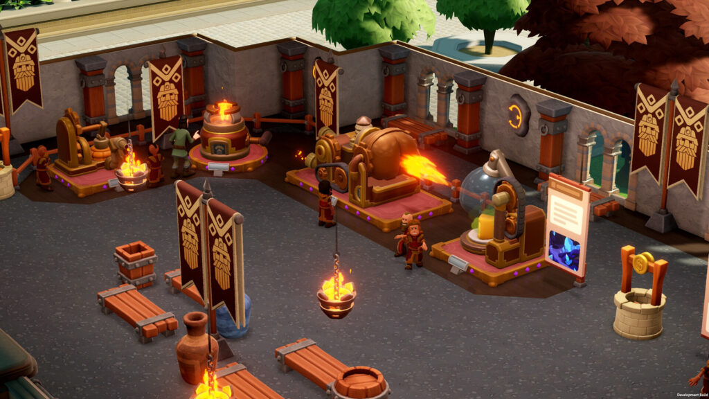 The Two Point Museum Fantasy Finds a collection of relics
