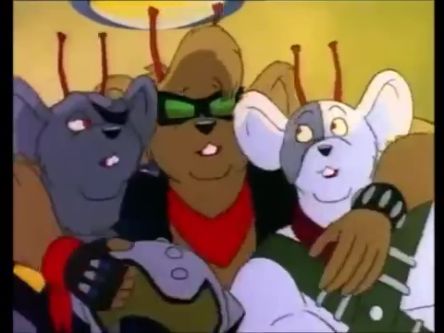 1993 version
Left to right
Modo, Throttle, Vinnie