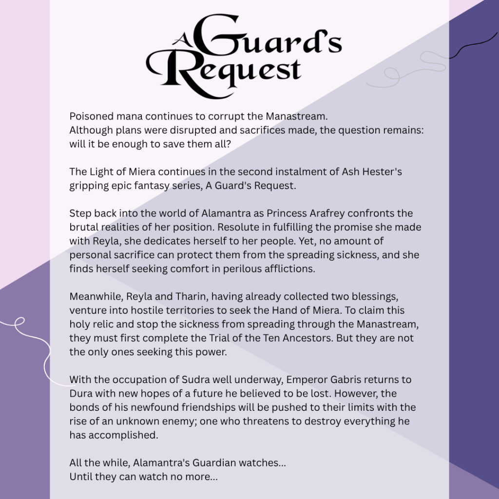 A Guard's Request blurb promo