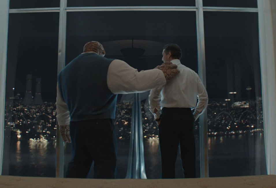 Fantastic four Ben comforting Reed