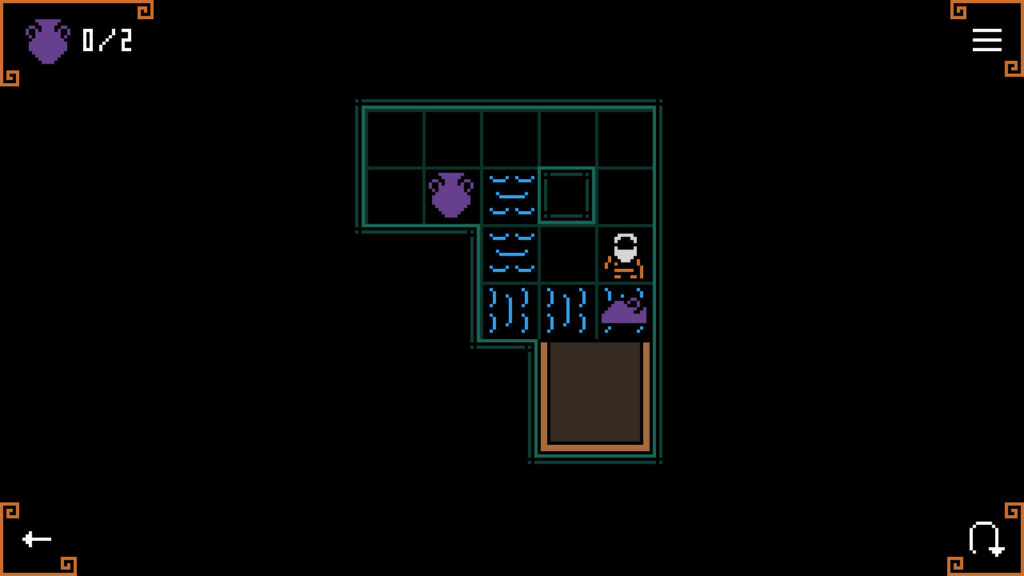 Sokobos 2 - using the river to transport vases