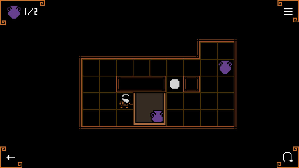 Sokobos 2 - pushing the cart with a vase inside