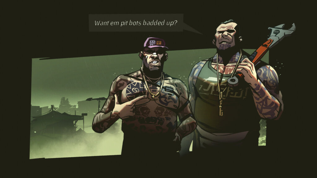 Underdogs - Dialogue and cutscenes are presented via comics