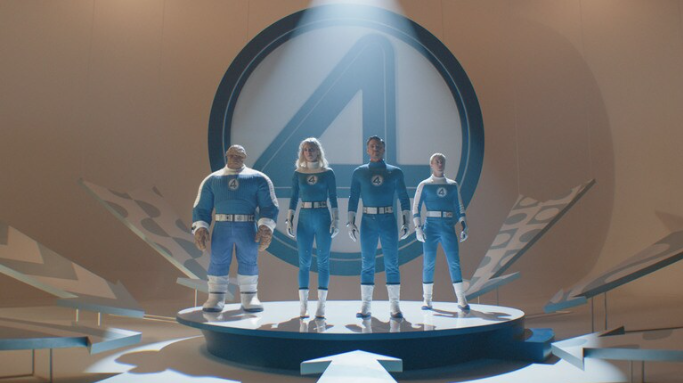 fantastic four family television shot