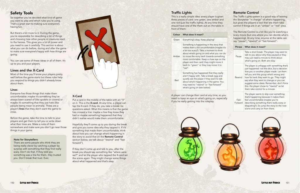 Little but Fierce - safety tools page