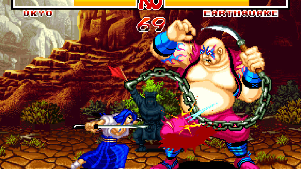Antstream Arcade - I think this is Samurai Showdown