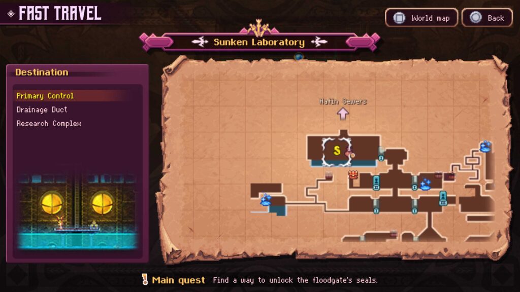 fast travel map - Souldiers