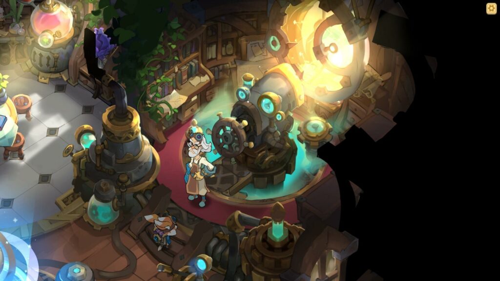 Pilo and Professor Chiron in their home - Pilo and the Holobook