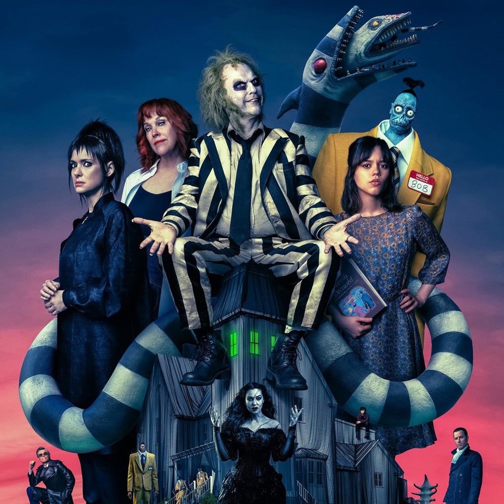 Beetlejuice Beetlejuice Characters. Beetlejuice. Lydia Deetz. Astrid Deetz. Bob Shrinker. Delia Deetz. Sandworm. Wold Jackson. Delores LaFerve. Rory. The Bob Squad. Jeremy Frazier