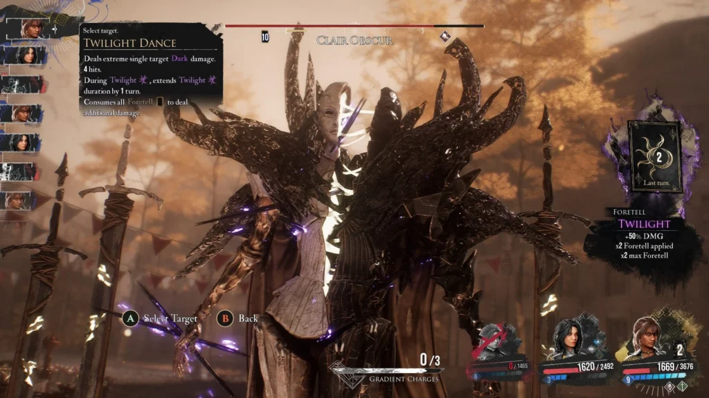 Boss fight with Clair Obscur - Clair Obscur: Expedition 33