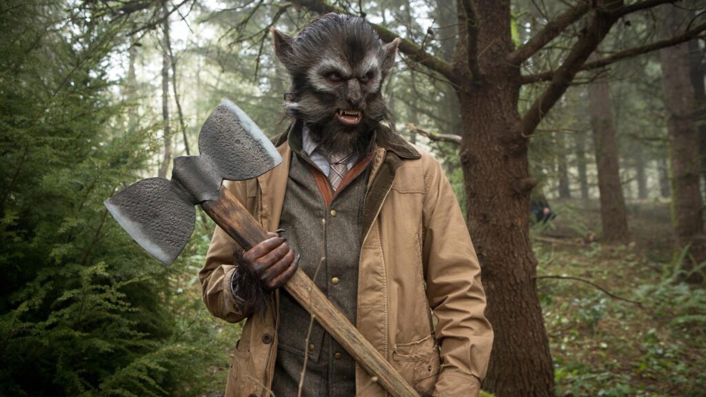 Wesen creature holding an axe - Grimm