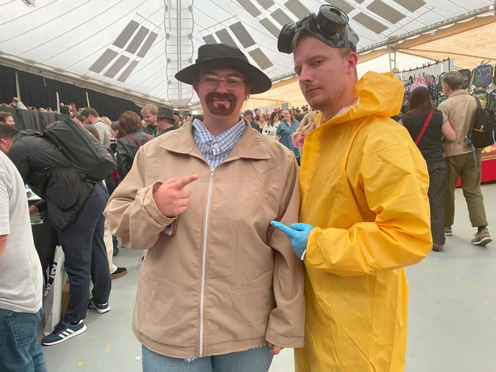 Walt and Jesse from Breaking Bad - Comic Con 25