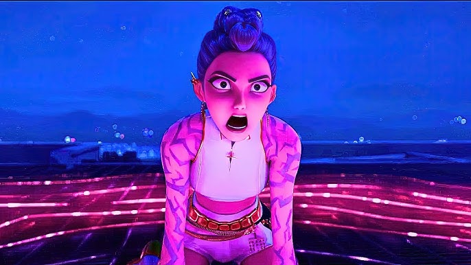 Here we see Rumi angry, also we see her demon patterns  - K-Pop Demon Hunters